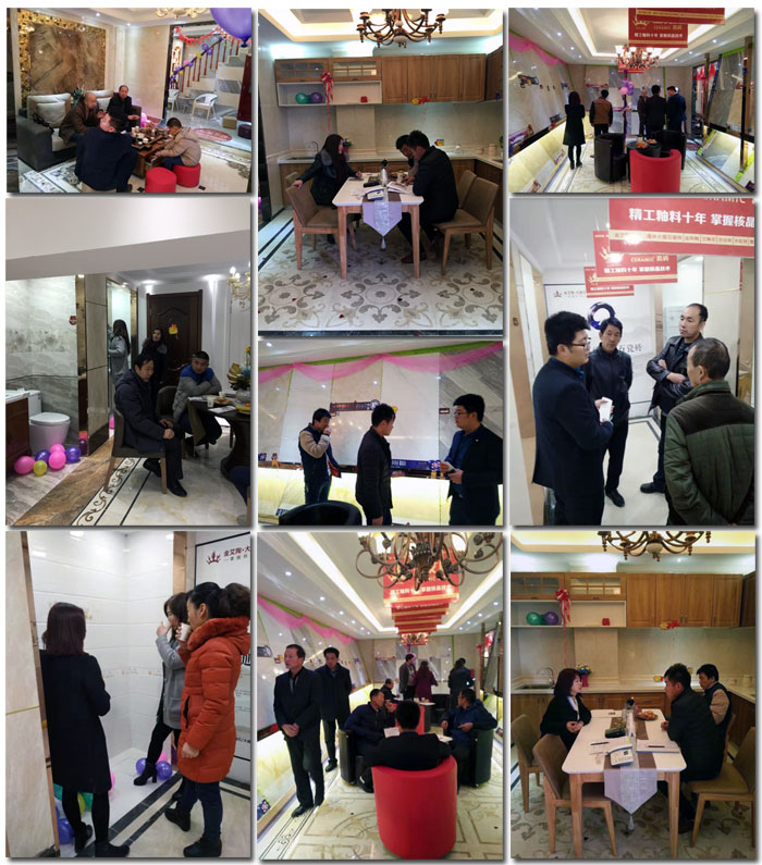 “三八女神節”邀您走進好色视频网站陶瓷磚甘肅張掖店試營業現場